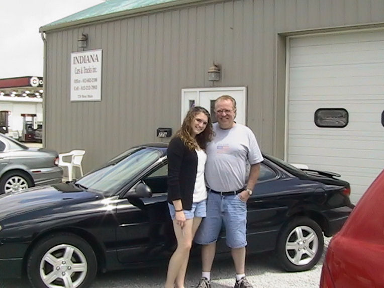 Mollye, her dad and her car