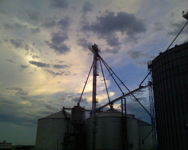 Sunset Over Lowe's:  � - David A. Leas - all rights reserved