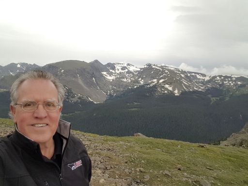 David Leas in the Rockies