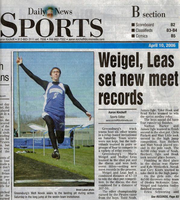 Greensburg Daily News - April 10, 2006