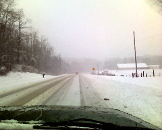 Approaching Hartsville curves on State Rd 46