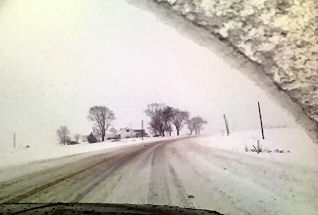 Near the Bartholomew - Decatur County Line