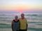 Janeanne and I at sunset on the beach at Pass-a-Grille.