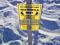 A close up of the warning sign on the sea turtle nest at Pass-a-Grille.