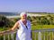 Janeanne with the Fort De Soto beach in the background.