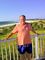 David with the Fort De Soto beach in the background.