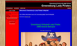 Greensburg Lady Pirates Volleyball